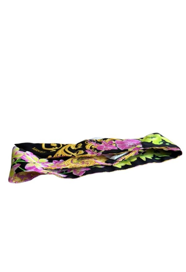 BANDANA MEDUSA ORCHID SILK - VERSACE - Image 9
